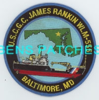 COAST GUARD,MARYLAND,BALTIMORE,USCGC JAMES RANKIN,WLM 555 1
